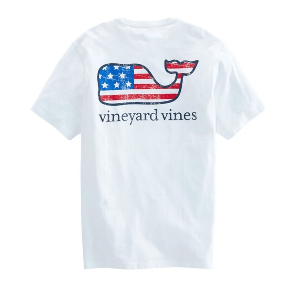 Vineyard Vines American Flag Tshirt